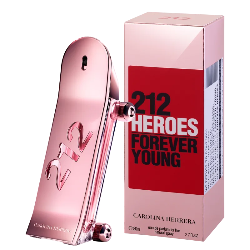 Carolina Herrera 212 Heroes For Her  Eau de Parfum - Perfume Feminino 80ml