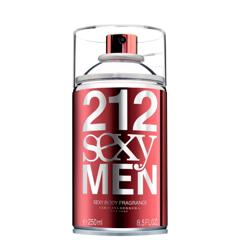 Carolina Herrera 212 Sexy Men Body  - Body Spray Masculino 250ml