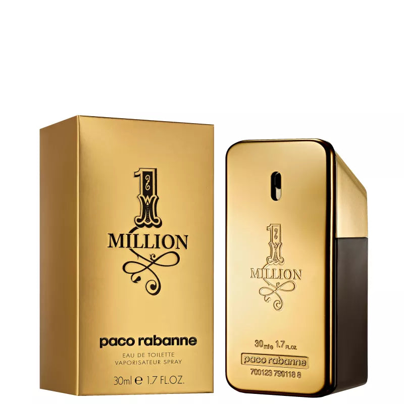 Paco Rabanne 1 Million edt - Perfume Masculino 30ml