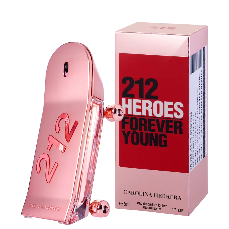 Carolina Herrera 212 Heroes For Her Eau de Parfum - Perfume Feminino 50ml