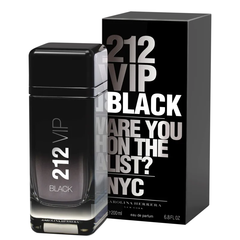 Carolina Herrera 212 VIP Black  Eau de Parfum - Perfume Masculino 200ml