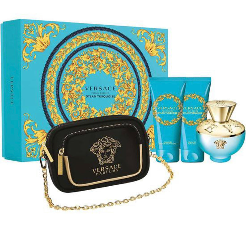 Kit Versace Dylan Turquoise EDT 100ml